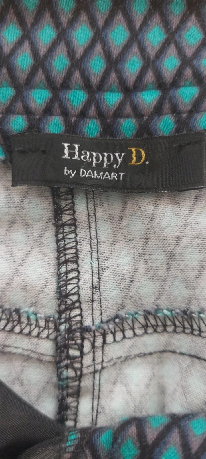 Jupe droite motifs géométriques - Happy D. by Damart - Taille 40 – photo 4